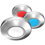 i2Systems Profile P1120 Tri-Light Surface Light - Red Cool White Blue - Chrome Finish [P1120Z-11HAE] 1st Class Eligible, Brand_I2Systems 