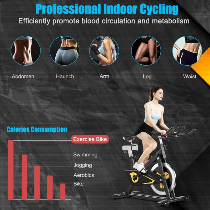 Indoor Stationary Cycling Bike (w/ Magnetic Resistance) cardio, fitness, Outdoor | Fitness / Athletic Training Fitness / Athletic Training 
