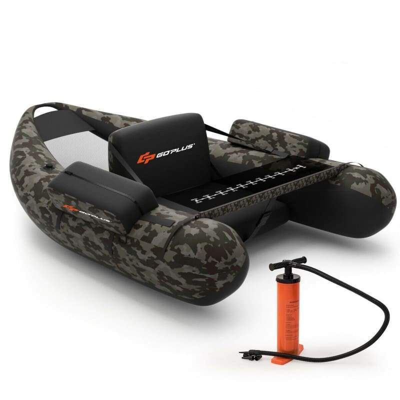 Inflatable Fishing Float with Adjustable Straps & Storage Pockets fishing, Hunting & Fishing, inflatable, Outdoor | Fishing Accessories, 