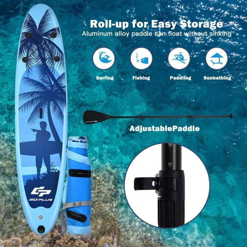 Inflatable Stand Up Paddle Board Paddle Board, Paddlesports, Watersports, Watersports | Inflatable Kayaks/SUPs Water Sports Goplus
