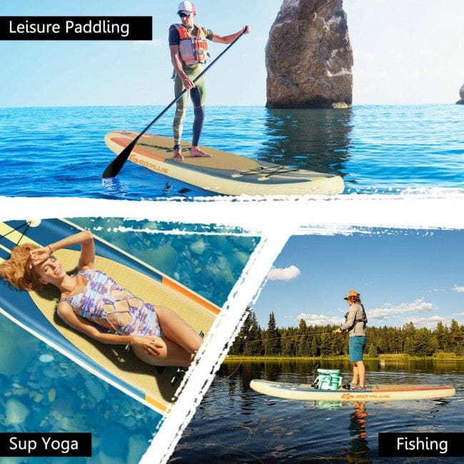 Inflatable Stand Up Paddle Board with Bag Aluminum Paddle and Hand Pump Paddle Board, Paddle Boards, Paddlesports, Paddlesports | Inflatable