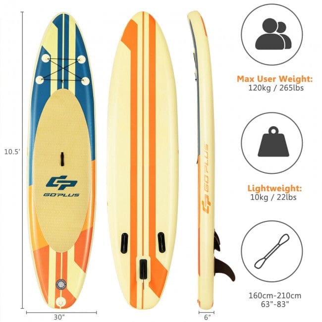 Inflatable Stand Up Paddle Board with Bag Aluminum Paddle and Hand Pump Paddle Board, Paddle Boards, Paddlesports, Paddlesports | Inflatable