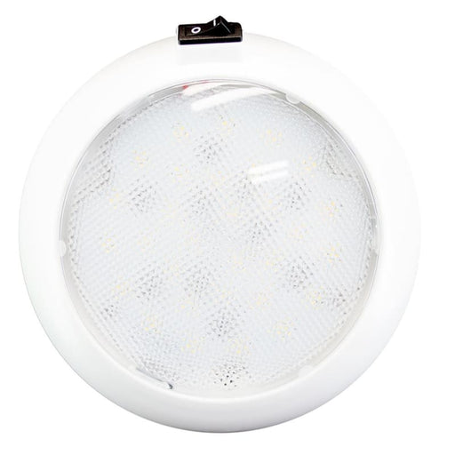 Innovative Lighting 5.5 Round Some Light - White/Red LED w/Switch - White Housing [064-5140-7] 1st Class Eligible, Brand_Innovative 
