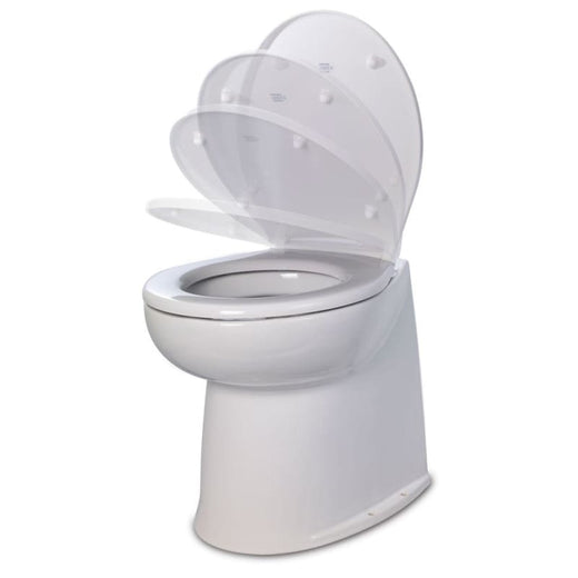 Jabsco 17 Deluxe Flush Fresh Water Electric Toilet w/Soft Close Lid - 24V [58040-3024] Brand_Jabsco, Marine Plumbing & Ventilation, Marine 
