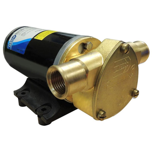 Jabsco Ballast King Bronze DC Pump with Deutsch Connector - No Reversing Switch - 15 GPM [22610-9427] Brand_Jabsco, Marine Plumbing &