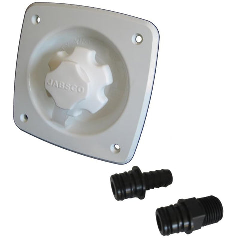 Jabsco Water Pressure Regulator - Flush Mount - White [44412-1045] 1st Class Eligible, Brand_Jabsco, Marine Plumbing & Ventilation, Marine