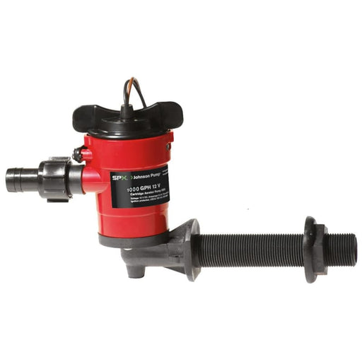 Johnson Pump Cartridge Aerator 1000 GPH 90 Degree Intake - 12V [38103] Brand_Johnson Pump, Marine Plumbing & Ventilation, Marine Plumbing &