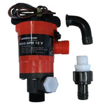 Johnson Pump Twin Port 1000 GPH Livewell Aerating Pump - 12V [48903] Brand_Johnson Pump, Marine Plumbing & Ventilation, Marine Plumbing &