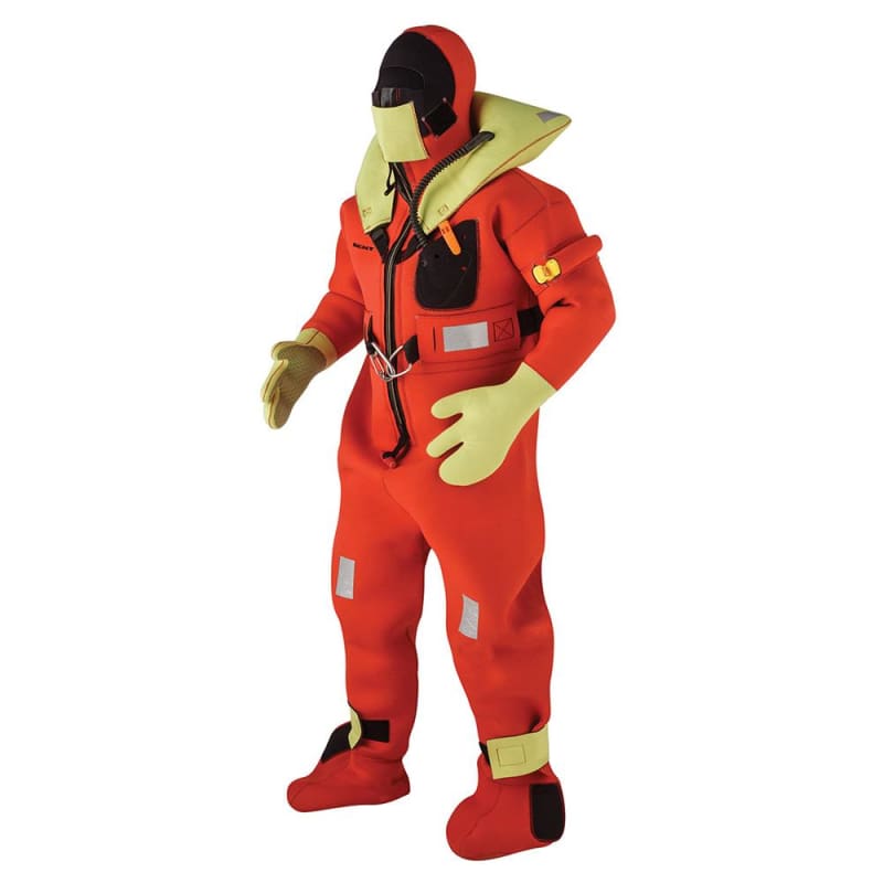 Kent Commercial Immersion Suit - USCG/SOLAS Version - Orange - Oversized [154100-200-005-13] Brand_Kent Sporting Goods, Marine Safety,