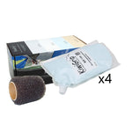 KiwiGrip 4 - 1 Liter Pouches - Blue w/4 Roller [KG-4BL-PR] Boat Outfitting, Boat Outfitting | Non-Skid Paint, Brand_KiwiGrip Non-Skid Paint 