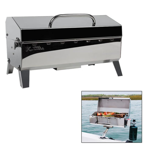 Kuuma Stow N Go 160 Gas Grill [58130] Boat Outfitting, Boat Outfitting | Deck / Galley, Brand_Kuuma Products Deck / Galley CWR