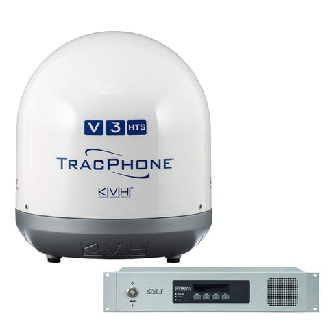 KVH TracPhone V3-HTS Ku-Band 14.5 mini-VSAT [01-0418-11] Brand_KVH, Clearance, Communication, Communication | Mobile Broadband, Oversized