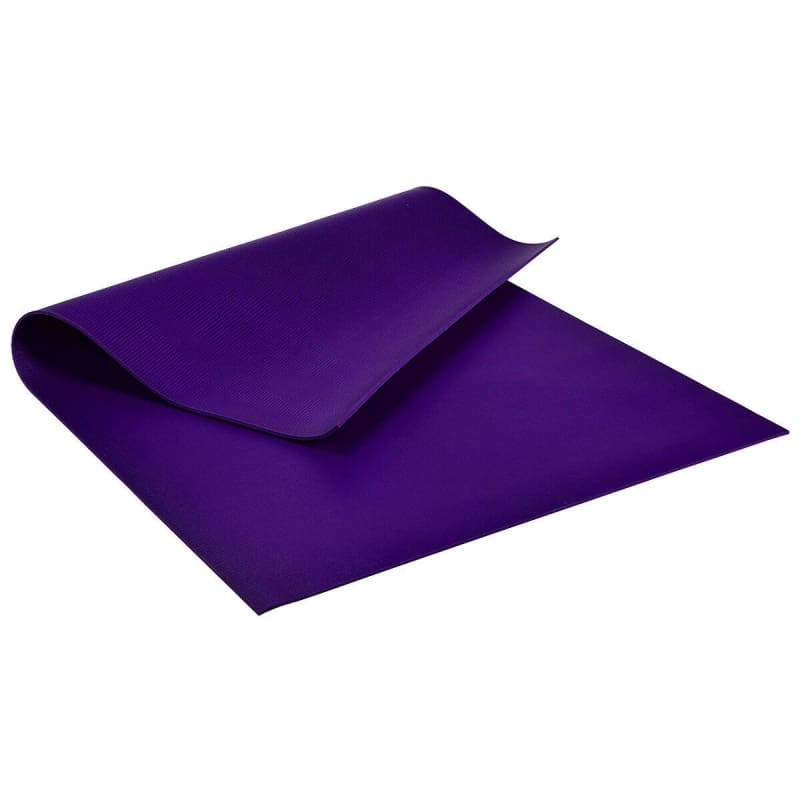 Large Yoga Mat 6’ x 4’ x 8 mm Thick Workout Mats BLUE yoga, yoga mat Fitness / Athletic Training Goplus