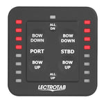 Lectrotab One-Touch Leveling LED Control [SLC-11] 1st Class Eligible, Boat Outfitting, Boat Outfitting | Trim Tab Accessories,