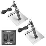 Lectrotab XKA Aluminum Alloy Trim Tab Kit w/Rocker Switch - 12 x 12 [XKAF12X12A] Boat Outfitting, Boat Outfitting | Trim Tabs,