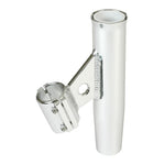 Lee’s Clamp-On Rod Holder - Silver Aluminum - Vertical Mount - Fits 1.315 O.D. Pipe [RA5002SL] Brand_Lee’s Tackle, Hunting & Fishing, 