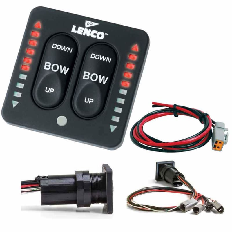 Lenco LED Indicator Integrated Tactile Switch Kit w/Pigtail f/Single Actuator Systems [15170-001] Boat Outfitting, Boat Outfitting | Trim 