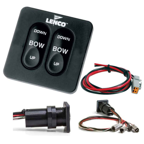 Lenco Standard Integrated Tactile Switch Kit w/Pigtail f/Single Actuator Systems [15169-001] Boat Outfitting, Boat Outfitting | Trim Tab 