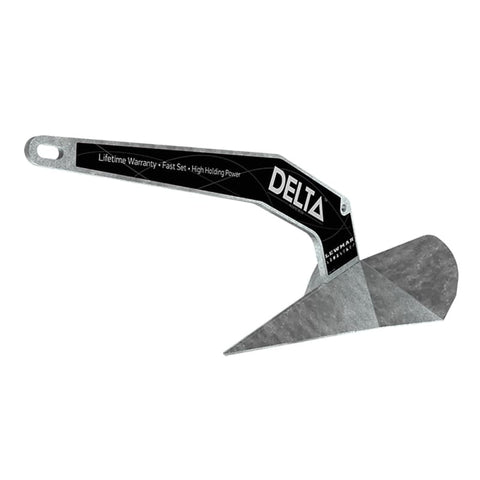 Lewmar Delta Anchor - Galvanized - 14lb [0057406] Anchoring & Docking, Anchoring & Docking | Anchors, Brand_Lewmar Anchors CWR