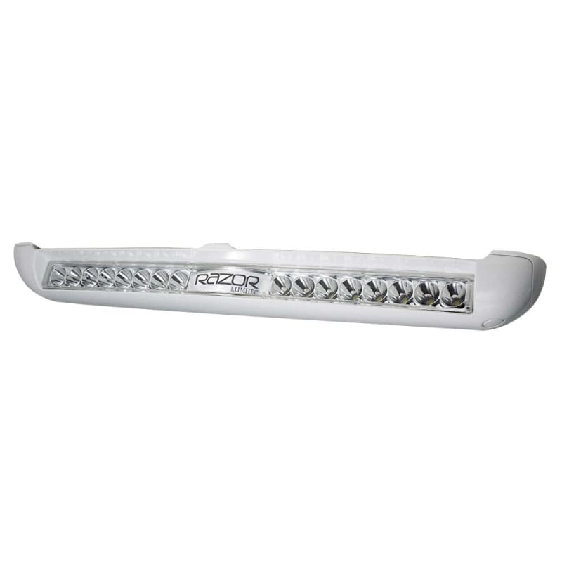 Lumitec Razor Light Bar - Spot - White Housing w/Inverted Logo Flush Mount [101603] Brand_Lumitec, Lighting, Lighting | Light Bars Light