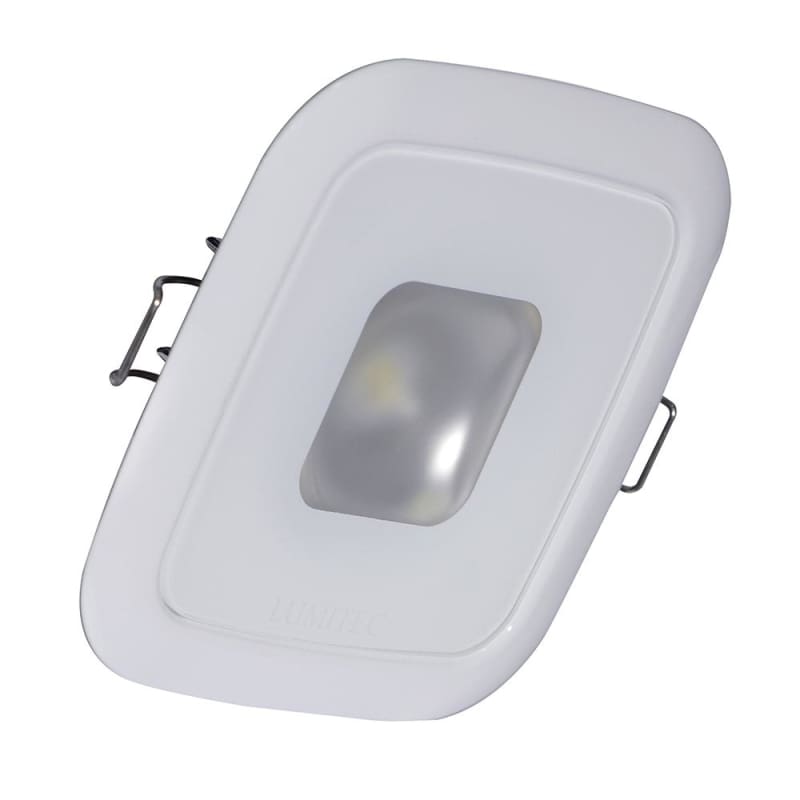 Lumitec Square Mirage Down Light - Spectrum RGBW Dimming - White Bezel [116127] 1st Class Eligible, Brand_Lumitec, Lighting, Lighting |