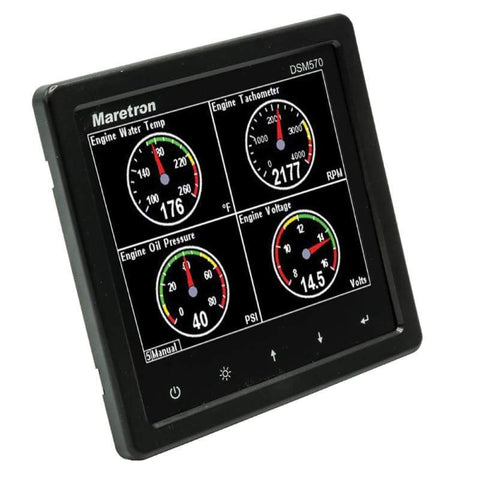 Maretron DSM570 5.7 High Resolution Color Display w-Black Enclosure [DSM570-01] Brand_Maretron Marine Navigation & Instruments Marine