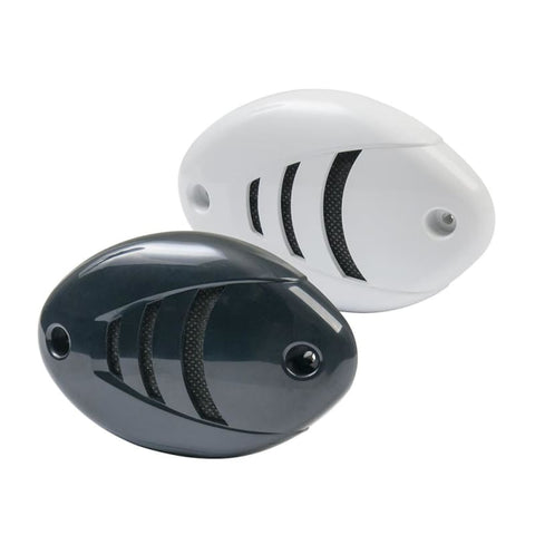 Marinco 12V Drop-In Low Profile Horn w/Black White Grills [10080] 1st Class Eligible, Boat Outfitting, Boat Outfitting | Horns,