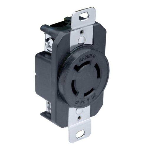 Marinco 2018BR 12/24V Receptacle [2018BR] 1st Class Eligible, Boat Outfitting, Boat Outfitting | Shore Power, Brand_Marinco, Electrical