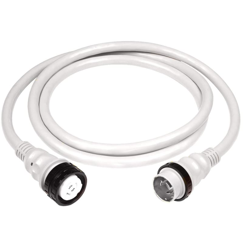 Marinco 50Amp 125/250V Shore Power Cable - 50’ - White [6152SPPW] Boat Outfitting, Boat Outfitting | Shore Power, Brand_Marinco, Electrical,