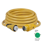 Marinco CS503-50 EEL 50A 125V Shore Power Cordset - 50’ - Yellow [CS503-50] Boat Outfitting, Boat Outfitting | Shore Power, Brand_Marinco,