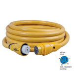 Marinco CS504-25 EEL 50A 125V/250V Shore Power Cordset - 25’ - Yellow [CS504-25] Boat Outfitting, Boat Outfitting | Shore Power,