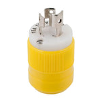 Marinco Locking Plug - 15A 125V - Yellow [4721CR] Boat Outfitting, Boat Outfitting | Shore Power, Brand_Marinco, Electrical, Electrical |