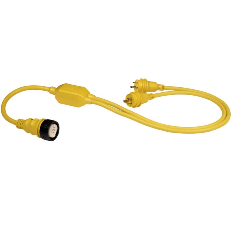 Marinco RY504-2-30 50A Female to 2-30A Male Reverse Y Cable [RY504-2-30] Boat Outfitting, Boat Outfitting | Shore Power, Brand_Marinco,