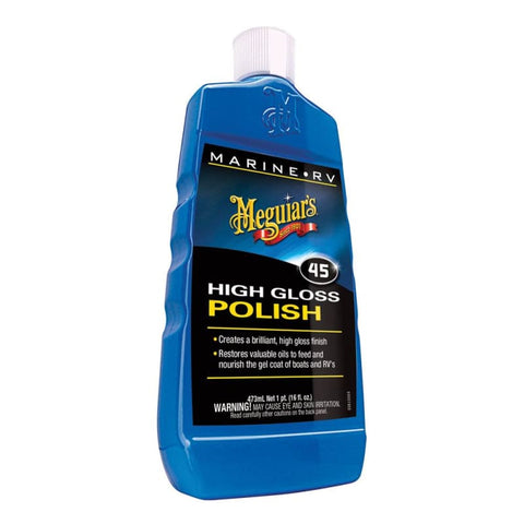 Meguiar’s #45 Boat/RV Polish & Gloss Enhancer - 16oz [M4516] Boat Outfitting, Boat Outfitting | Cleaning, Brand_Meguiar’s Cleaning CWR