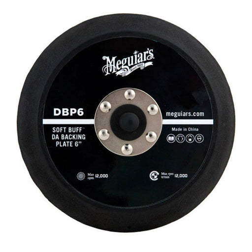 Meguiars 6 DA Backing Plate [DBP6] 1st Class Eligible, Boat Outfitting, Boat Outfitting | Cleaning, Brand_Meguiar’s, Clearance Cleaning CWR