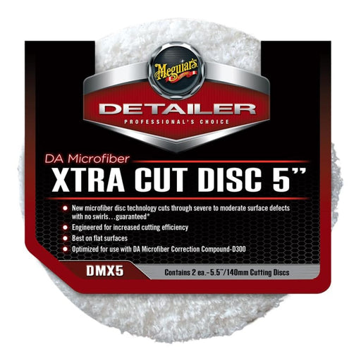 Meguiars DA Microfiber Xtra Cut Disc - 5 [DMX5] 1st Class Eligible, Boat Outfitting, Boat Outfitting | Cleaning, Brand_Meguiar’s Cleaning 