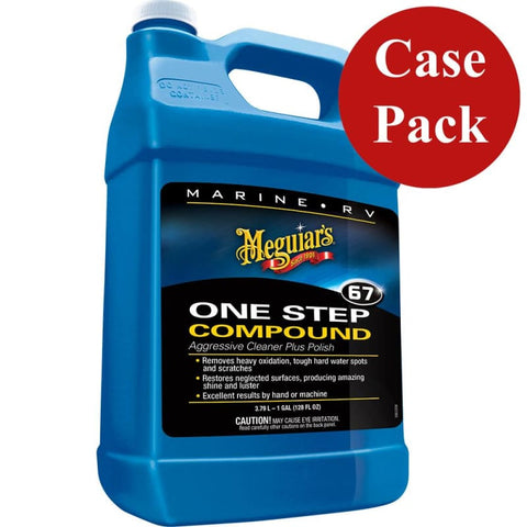 Meguiars Marine One-Step Compound - 1 Gallon *Case of 4* [M6701CASE] Boat Outfitting, Boat Outfitting | Cleaning, Brand_Meguiar’s Cleaning 