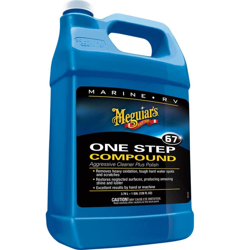 Meguiars Marine One-Step Compound - 1 Gallon [M6701] Boat Outfitting, Boat Outfitting | Cleaning, Brand_Meguiar’s Cleaning CWR