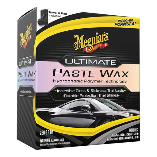 Meguiars Ultimate Paste Wax - Long-Lasting Easy to Use Synthetic Wax - 8oz [G210608] Automotive/RV, Automotive/RV | Cleaning, Boat