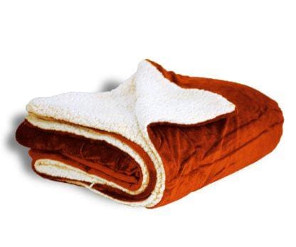 Mink Sherpa Blanket (Solid Colors) Sienna BLANKETS fleece Fleece K-R-S-I
