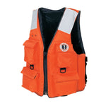 Mustang 4-Pocket Flotation Vest - Orange - XXL [MV3128T2-2-XXL-216] Brand_Mustang Survival, Marine Safety, Marine Safety | Personal