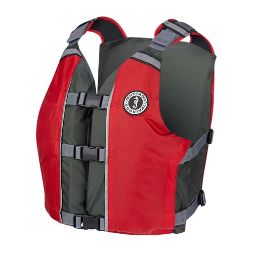 Mustang APF Foam Vest - Red/Grey - Universal [MV4111-861-0-216] Brand_Mustang Survival, Marine Safety, Marine Safety | Personal Flotation