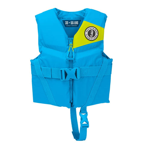 Mustang Child REV Foam Vest - Blue - Child [MV3565-268-0-206] Brand_Mustang Survival, Marine Safety, Marine Safety | Personal Flotation