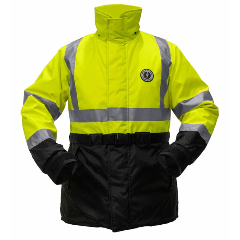 Mustang Classic Flotation Coat - Fluorescent Yellow/Green/Black - Small [MC1506T3-239-S-206] Brand_Mustang Survival, Marine Safety, Marine