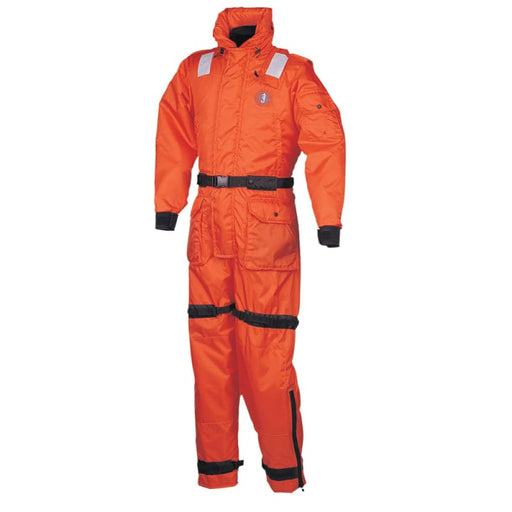Mustang Deluxe Anti-Exposure Coverall Work Suit - Orange - Medium [MS2175-2-M-206] Brand_Mustang Survival, Marine Safety, Marine Safety |