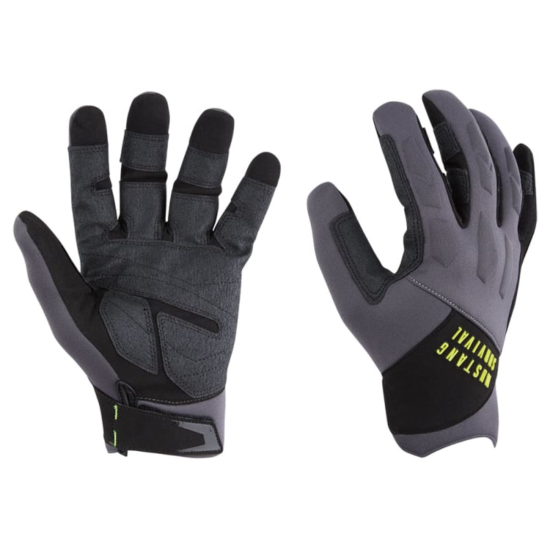 Mustang EP 3250 Full Finger Gloves - Grey/Black - XL [MA600502-262-XL-267] 1st Class Eligible, Brand_Mustang Survival, Sailing, Sailing |