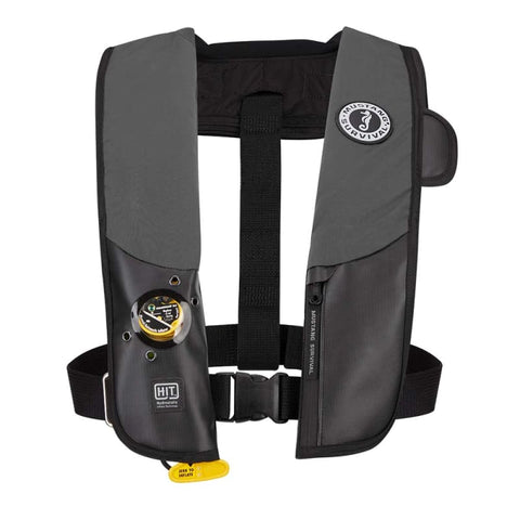 Mustang HIT Hydrostatic Inflatable PFD - Grey/Black - Automatic/Manual [MD318302-262-0-202] Brand_Mustang Survival, Hazmat, Marine Safety,