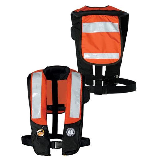 Mustang HIT Inflatable PDF w/SOLAS Reflective Tape - Orange/Black - Automatic/Manual [MD3183T2-33-0-101] Brand_Mustang Survival, Hazmat,
