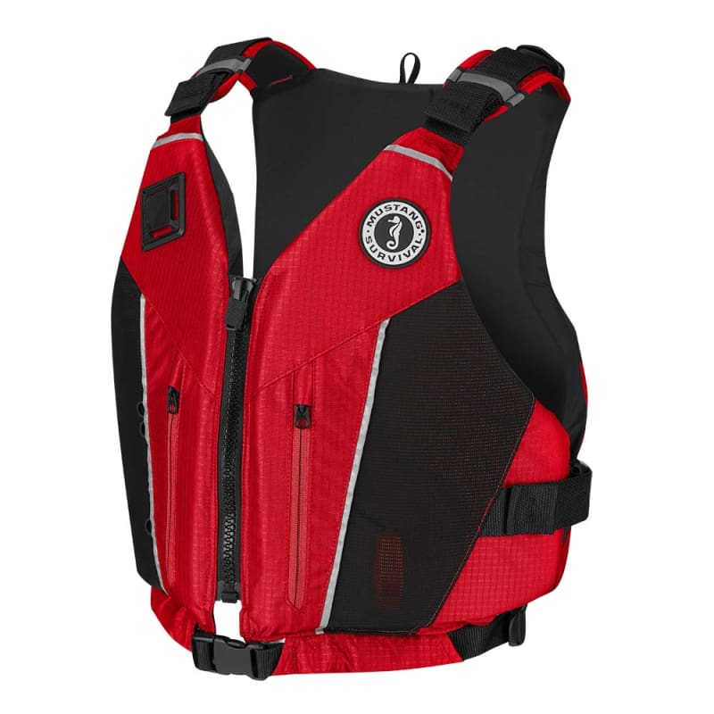 Mustang Java Foam Vest - Red/Black - XS/Small [MV7113-123-XS/S-216] Brand_Mustang Survival, Marine Safety, Marine Safety | Personal 