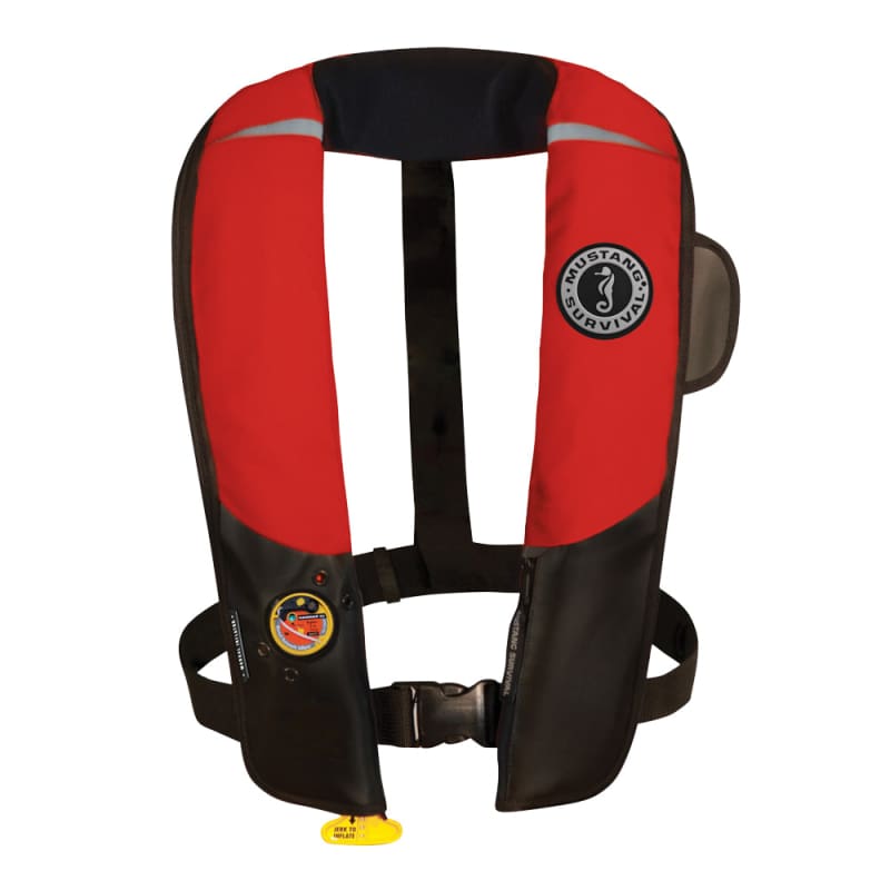 Mustang Pilot 38 Inflatable PFD - Red/Black - Manual [MD3181-123-0-202] Brand_Mustang Survival, Hazmat, Marine Safety, Marine Safety |